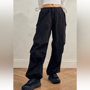 NWT Iets Frans… Black Baggy Tech Pant